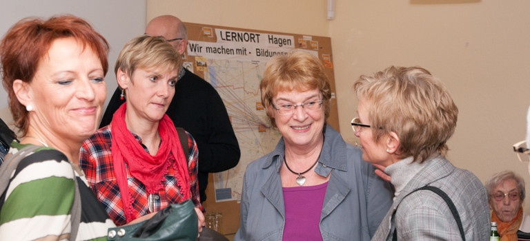 Schöne Augenblicke im Rathaus-Flur